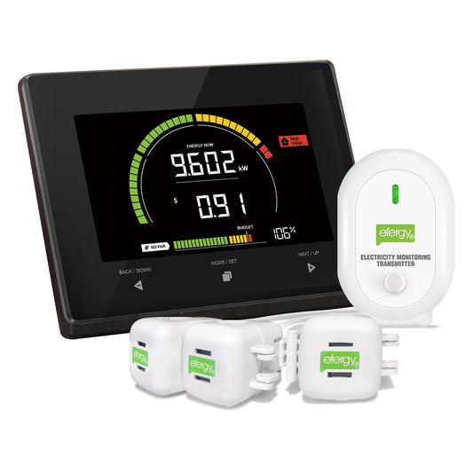 Efergy E-Max Kit 3 Phase XL 140 amp CT clamps